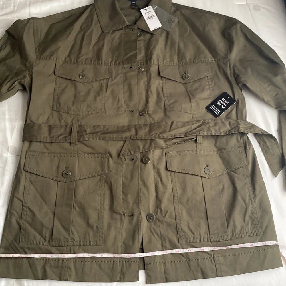 EXPRESS Belted Cargo Jacket Size S -NWT - Picture 7 of 10